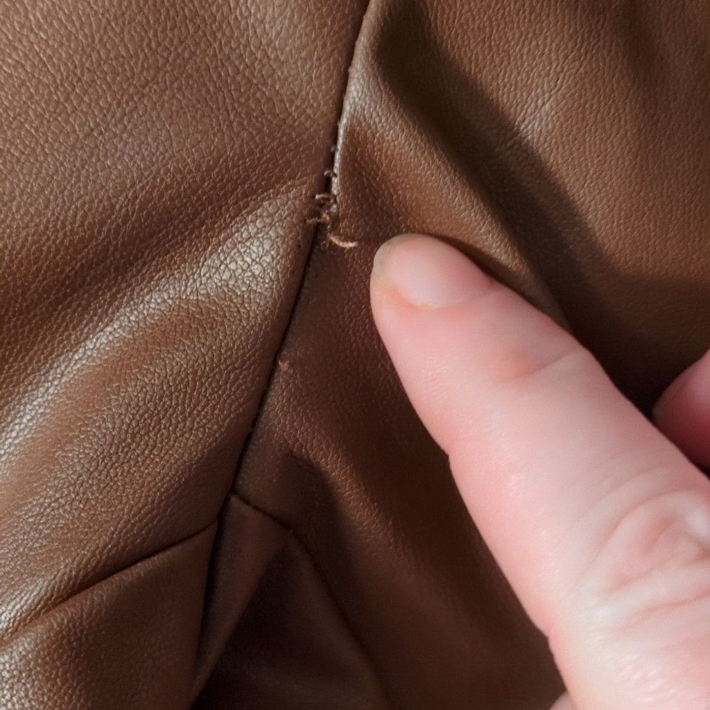 Other Meshki Faux Leather Brown Pants Size Medium Size 25" / US 0 / IT 36 - 7 Thumbnail