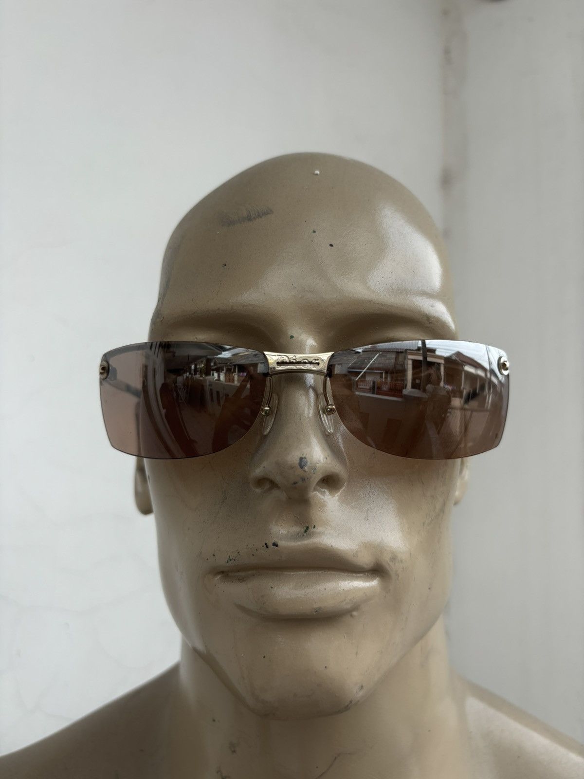 Dior John Galliano era Adiorable 1 Rimless Sunglasses Size ONE SIZE - 5 Thumbnail