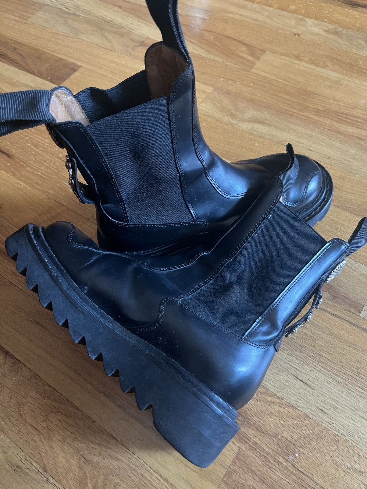 Toga Pulla Toga Pulla SSense Exclusive Black Boots Size US 8 / IT 38 - 7 Thumbnail