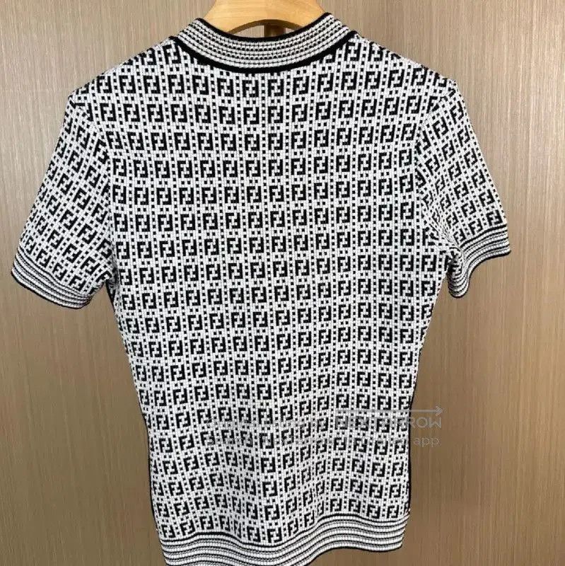 Fendi Fendi Colorblock Polyester Women's T-Shirt . Size M / US 6-8 / IT 42-44 - 2 Thumbnail