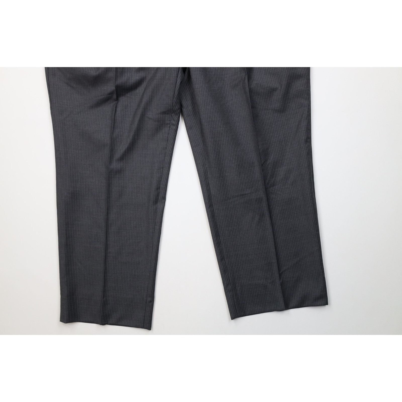 Ralph Lauren Ralph Lauren 2 Piece Wool Pinstriped Suit Wedding Size 48R - 15 Thumbnail