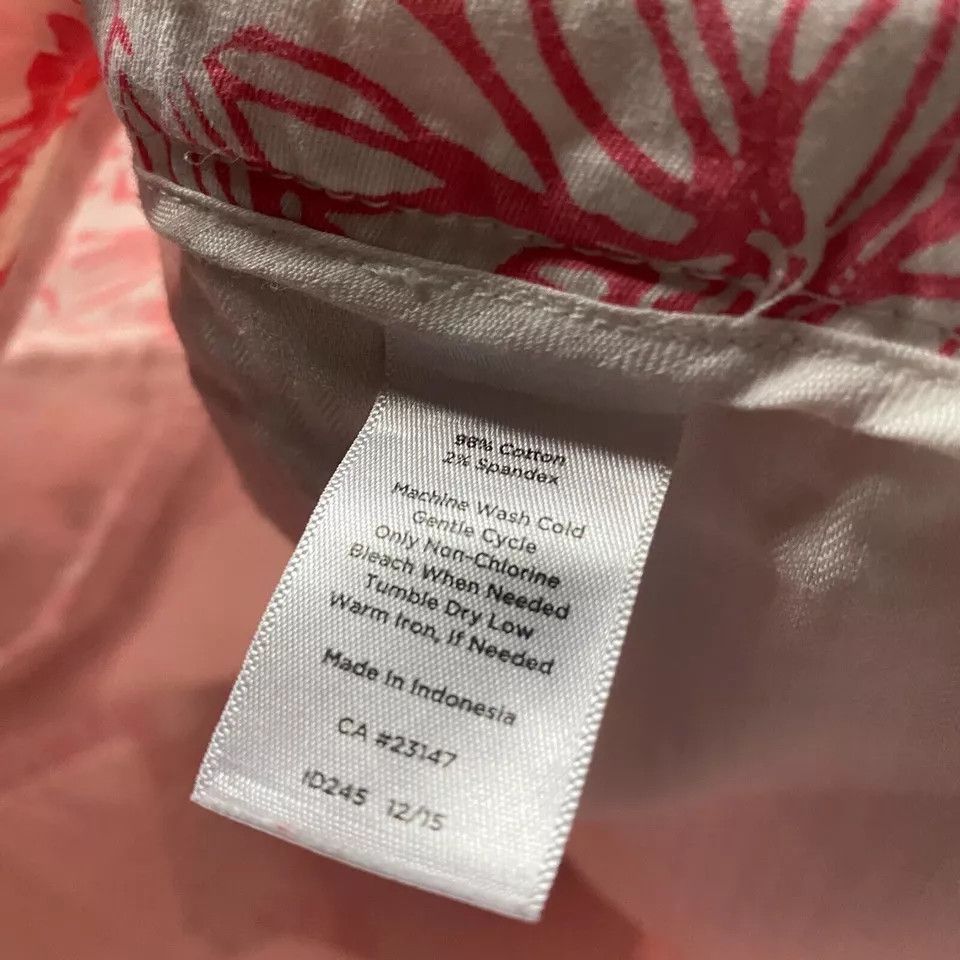Talbots Talbots Pants Women's 6P Perfect Skimmer Hawaiian Capri Size 28" / US 6 / IT 42 - 8 Thumbnail