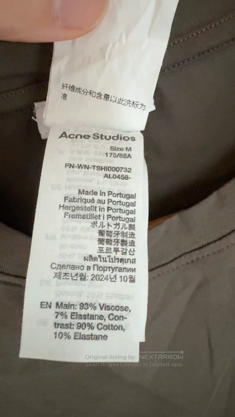 Acne Studios Acne Studios Lace bow strappy short-sleeved T-shirt top Size M / US 6-8 / IT 42-44 - 4 Thumbnail