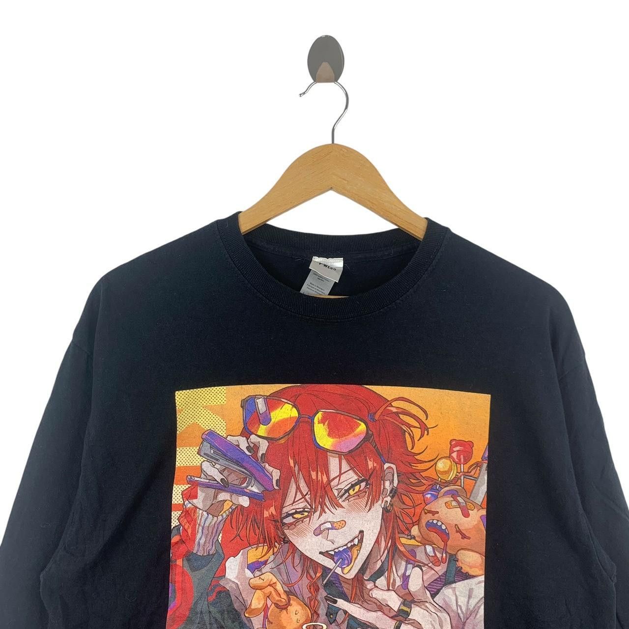 Other WEGO x KUROUME ANIME Illustration Manga Tee Shirt Top Size L / US 10 / IT 46 - 2 Thumbnail