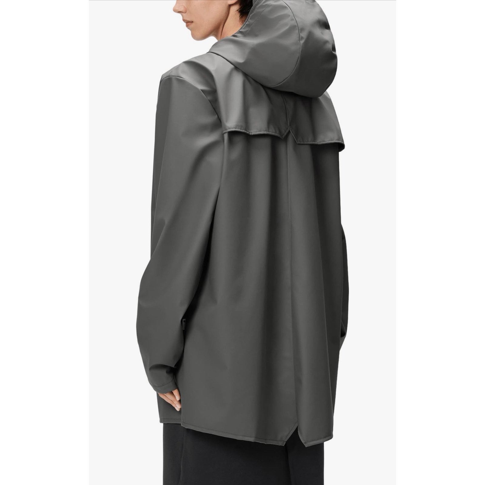 New Rains Storm Breaker Jacket W3 Coat Gray 1XL, Men's — image 4 of 6