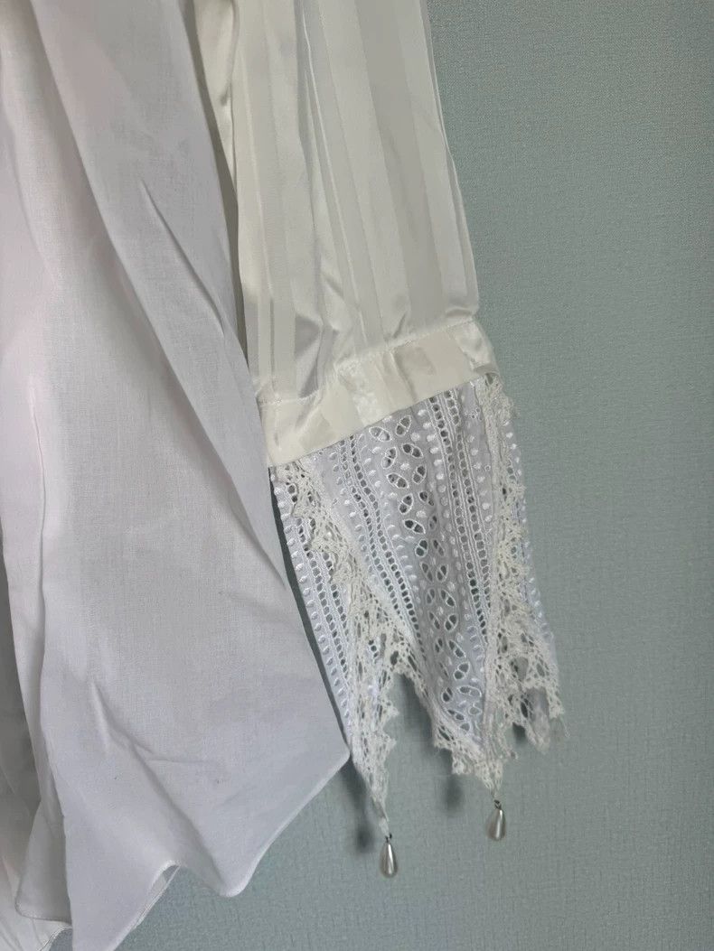 Other LOEWE Ruffled pearl shirt Size M / US 6-8 / IT 42-44 - 2 Thumbnail