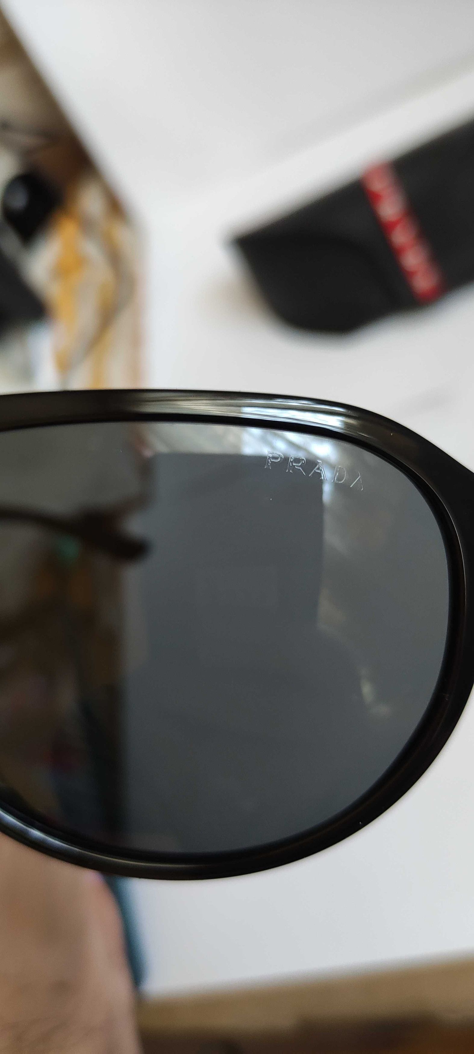 Prada Prada Linea Rossa SPS 09L Sunglasses Size ONE SIZE - 6 Thumbnail
