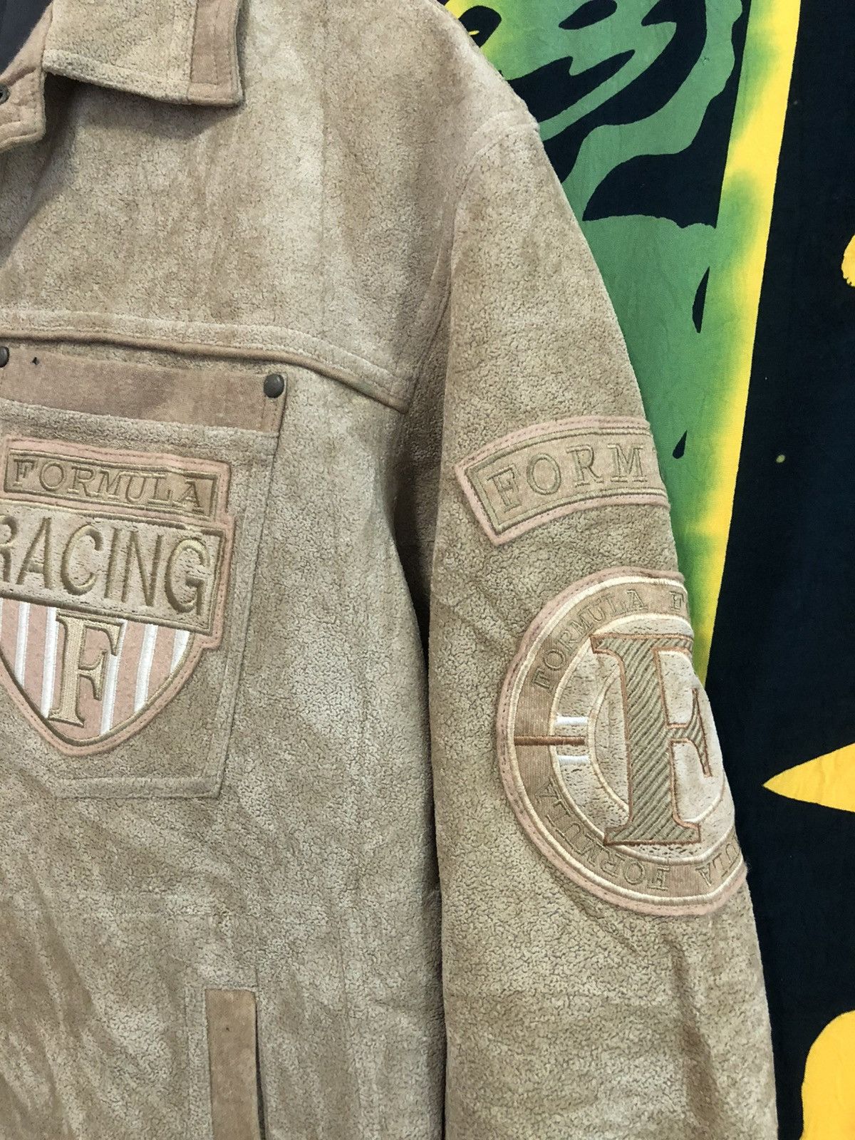 Formula 1 × Vintage Vintage 80’s Formula 1 rayon jacket Size US L / EU 52-54 / 3 - 5 Thumbnail