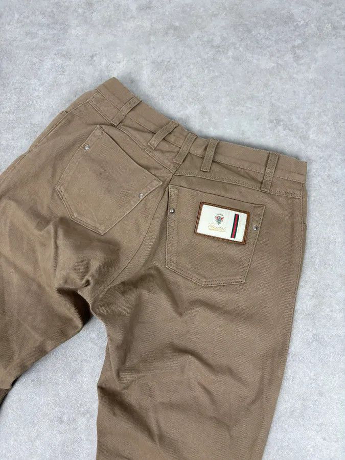 Gucci SS2009 Gucci Beige Classy Slim Pants Size US 31 - 7 Thumbnail