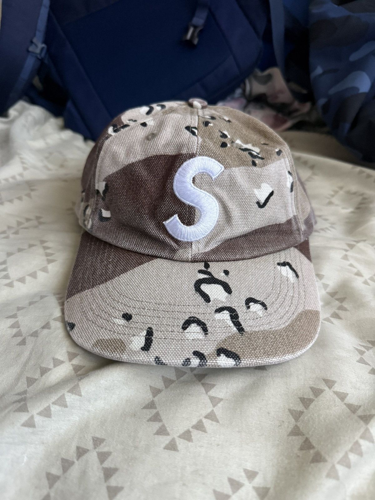Supreme Supreme World Famous S Logo 6-Panel Hat Green | Grailed