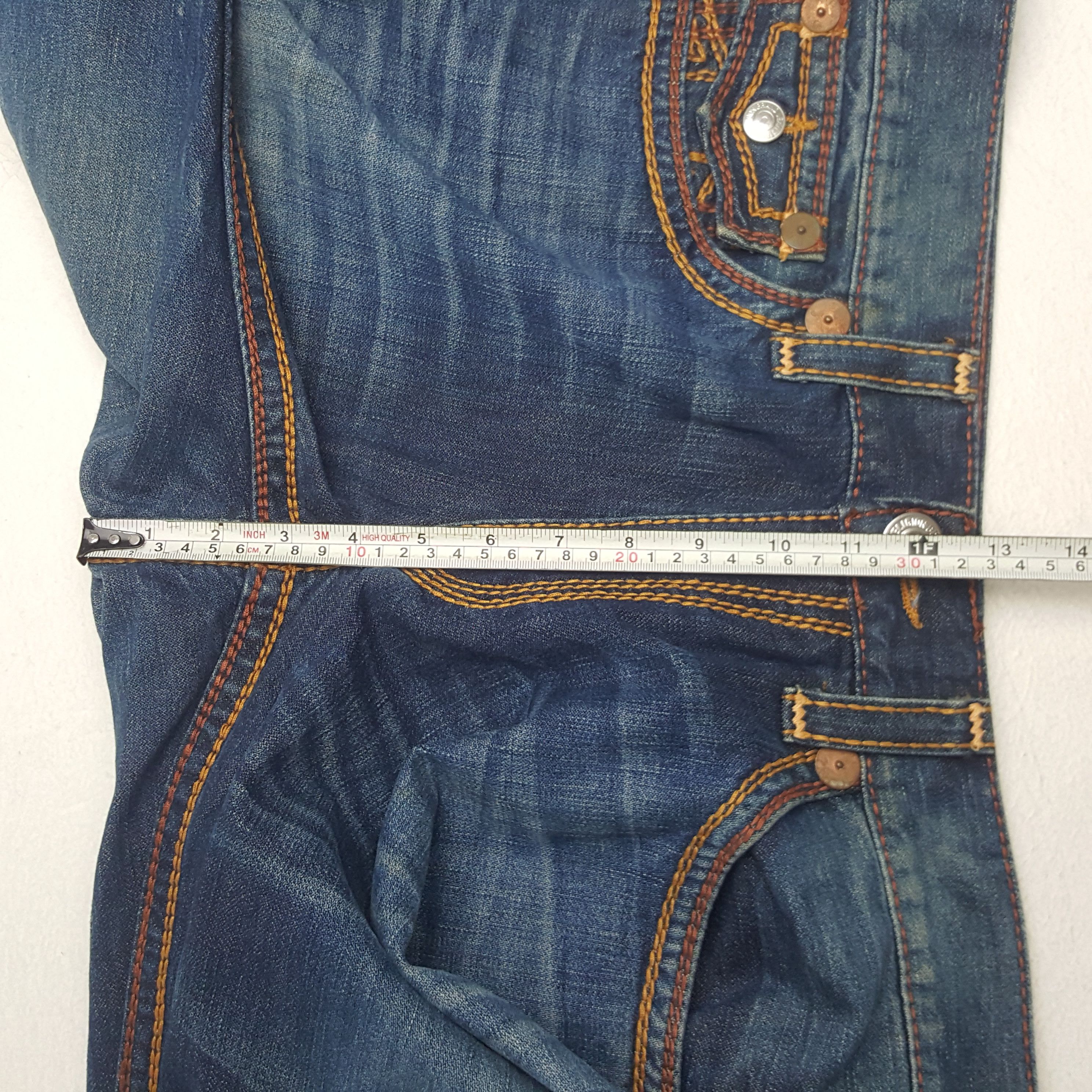 True Religion × Vintage Vintage True Religion USA Denim Jeans Size US 37 - 8 Thumbnail