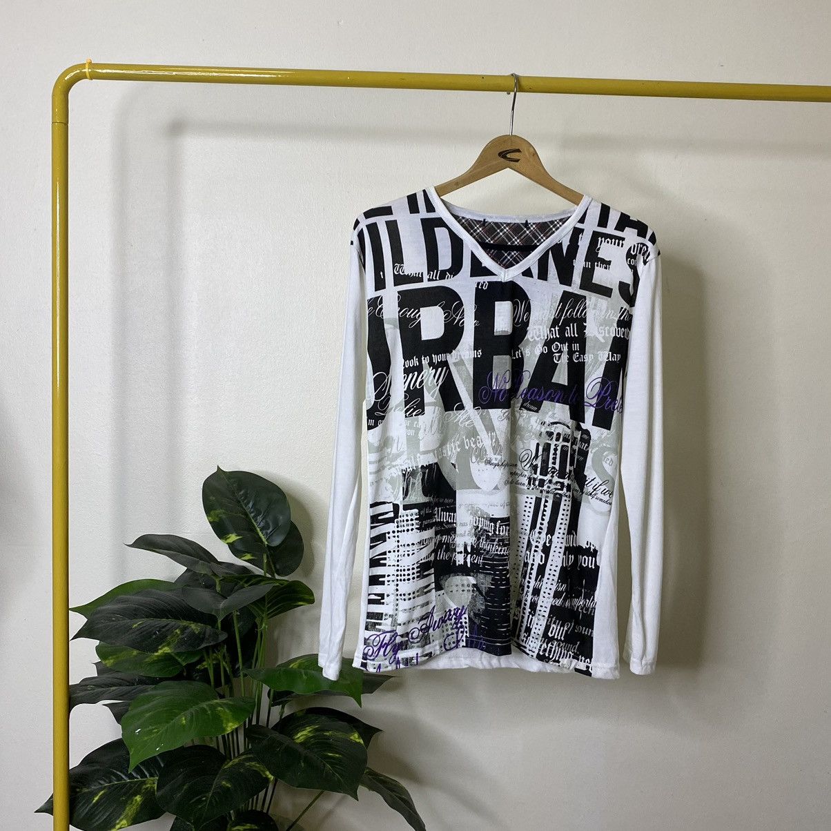 If Six Was Nine × Japanese Brand × Seditionaries Urban Seditionaries Poem Cyber Gothic Punk LS T Shirt Size US S / EU 44-46 / 1 - 1 Thumbnail