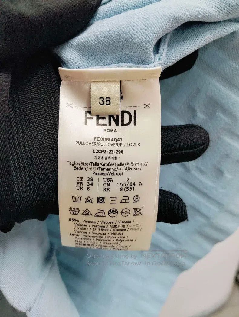 Fendi Fendi Short-sleeve full print Size XXS / US 00 / IT 34 - 4 Thumbnail