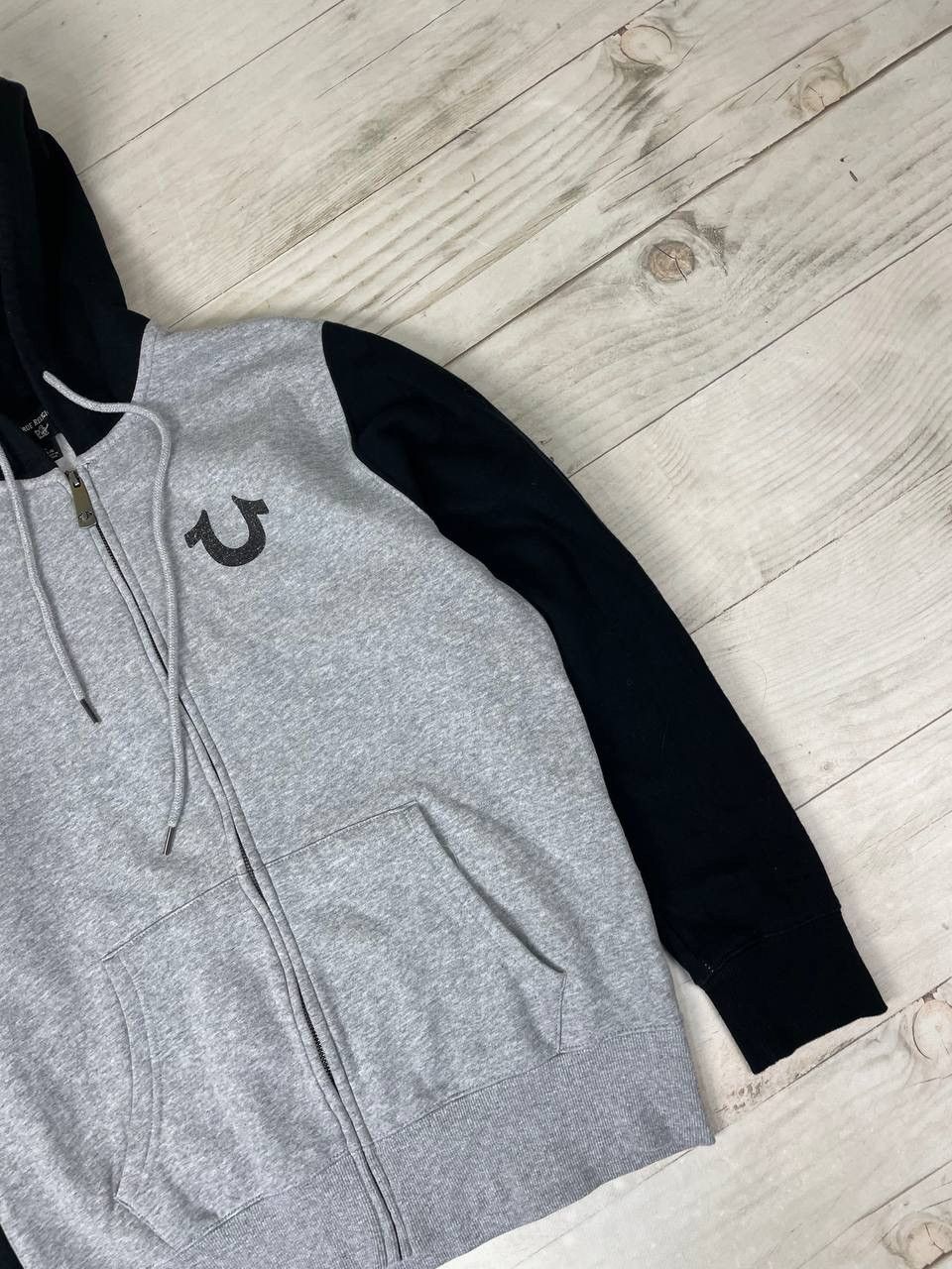True Religion Vintage True Religion Zip Up Hoodie Buddha Big Logo Y2K Size US L / EU 52-54 / 3 - 5 Thumbnail