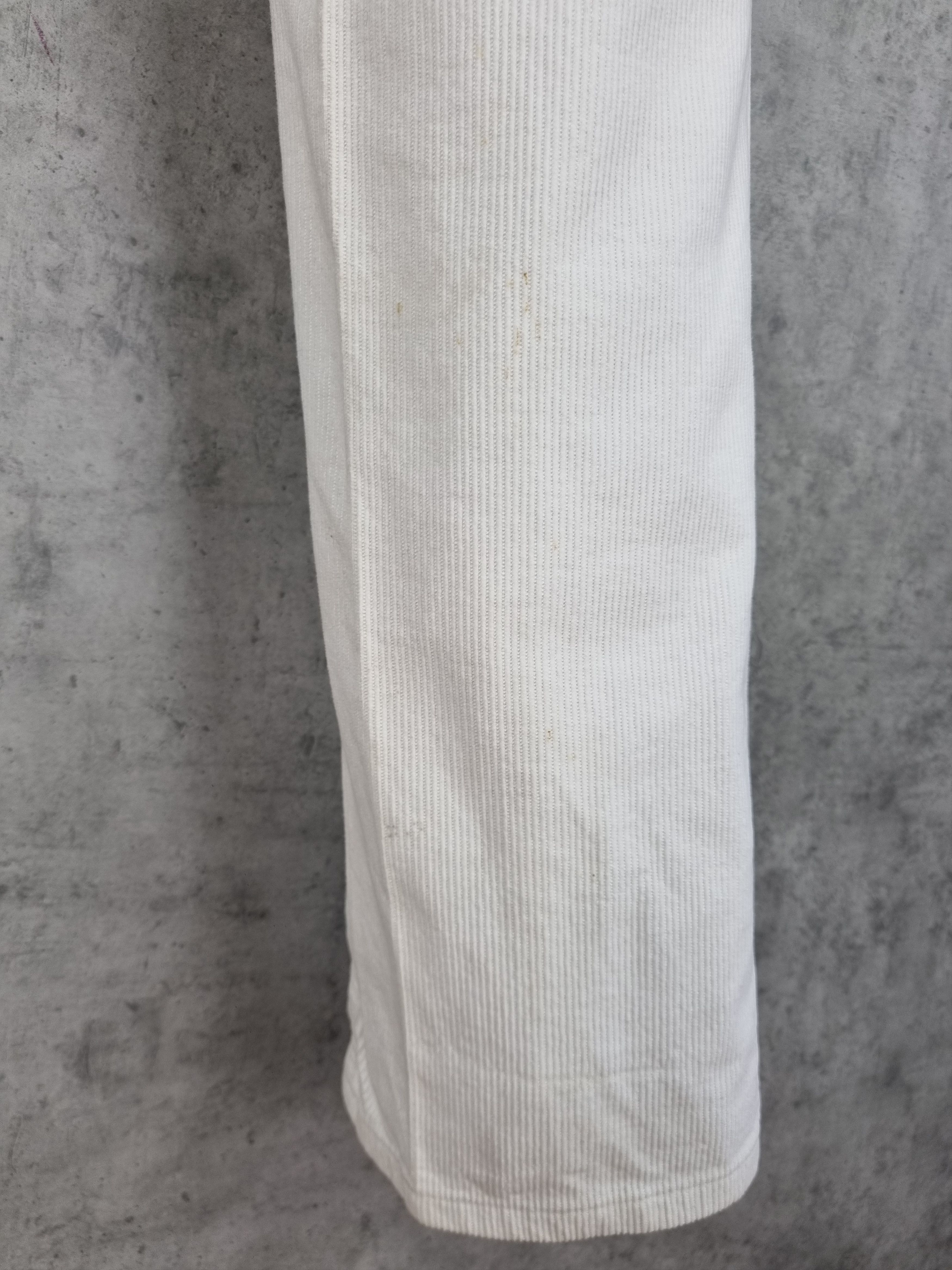 Stone Island × Vintage Dirty Corduroy Stone Island White Slim Fit Pants Size US 31 - 17 Thumbnail