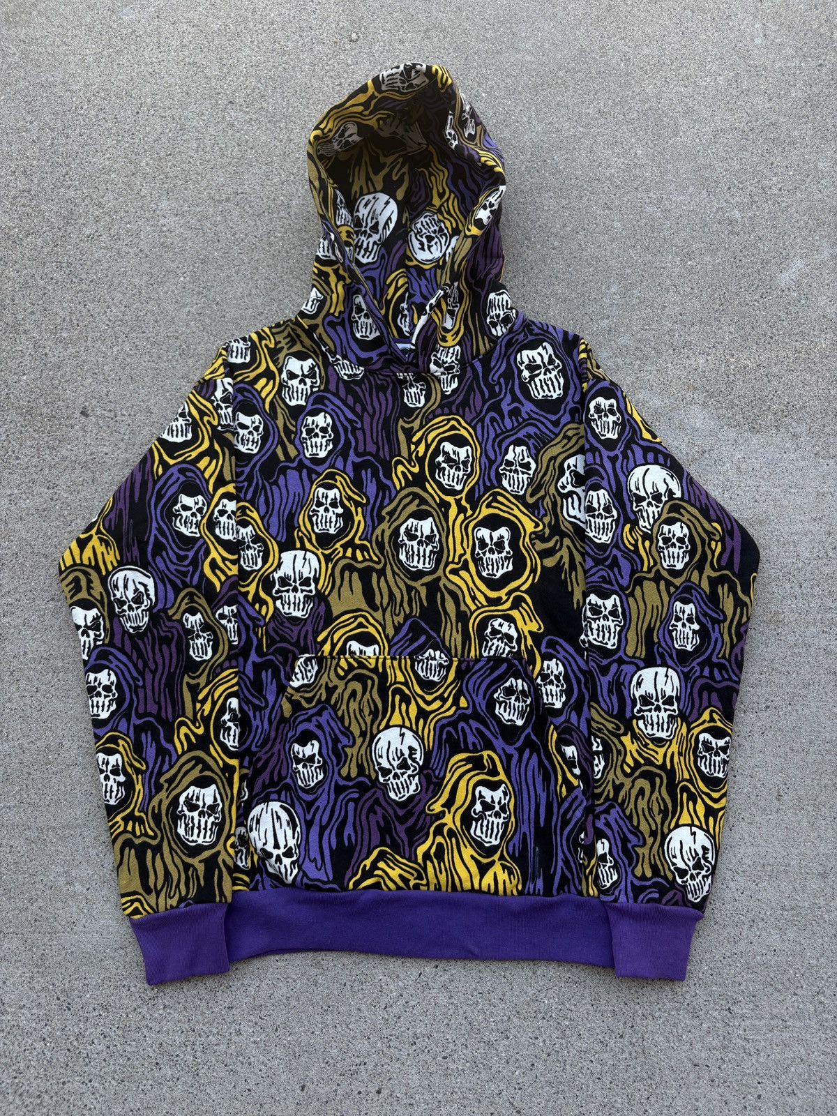 2022 Warren Lotas Signature Reapers Camo Hoodie Size M