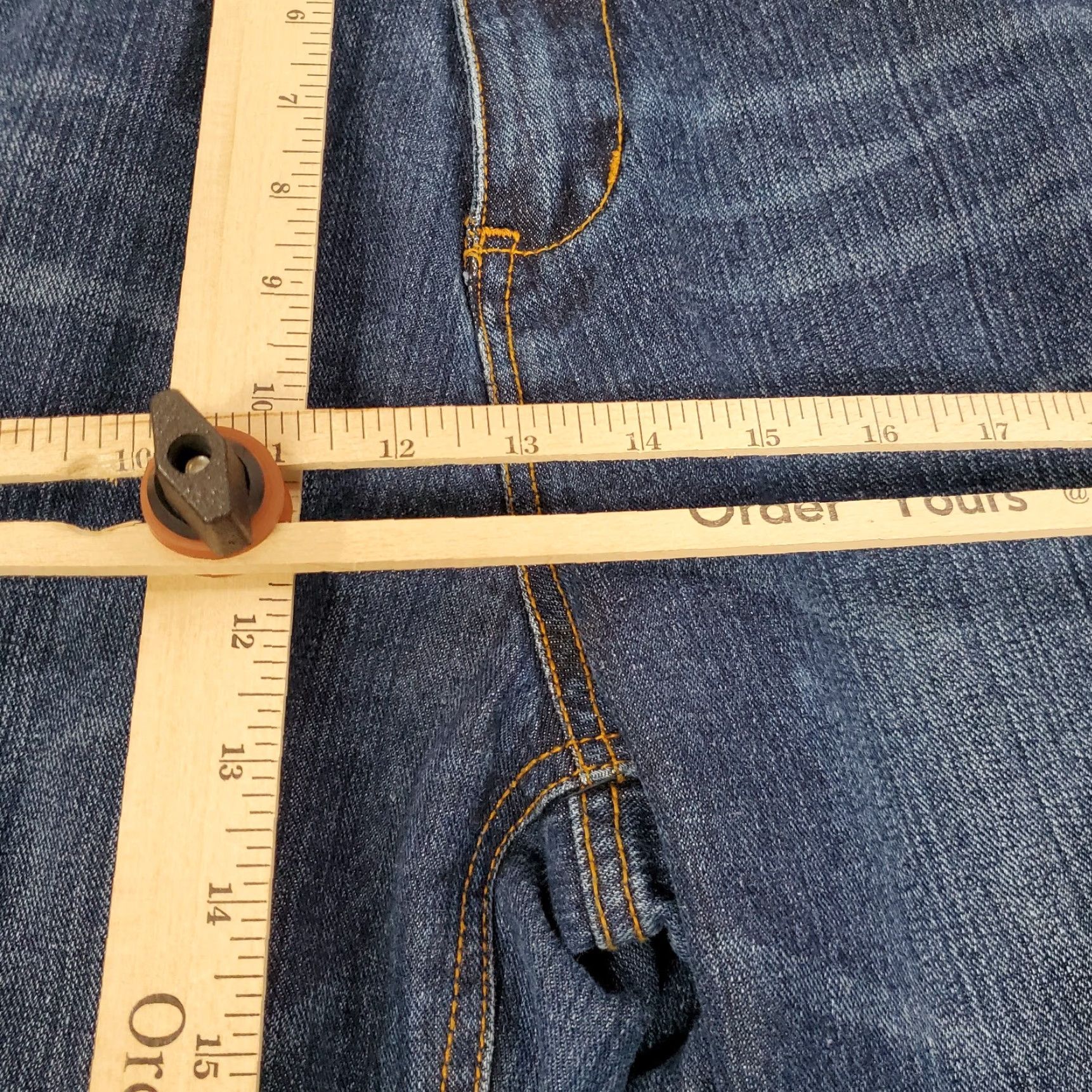 Southpole VINTAGE Southpole Jeans Mens Regular 32x33 Denim Blue Wide-Leg 90s Hip Hop Baggy Y2K Size US 32 / EU 48 - 4 Thumbnail