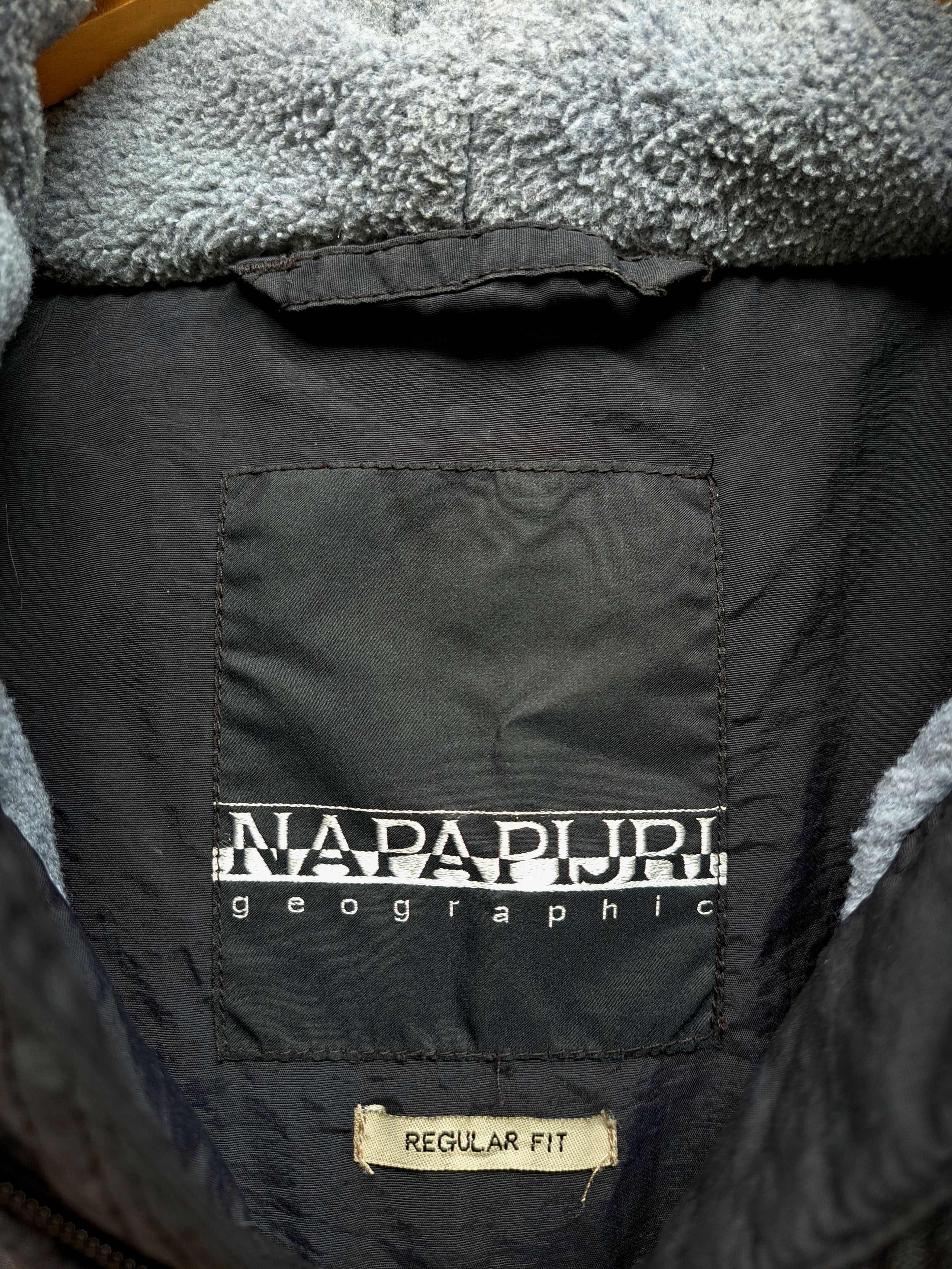 Napapijri NAPAPIJRI Rainforest Tape Jacket Anorak Fleece Lining Mens L Size US L / EU 52-54 / 3 - 10 Thumbnail