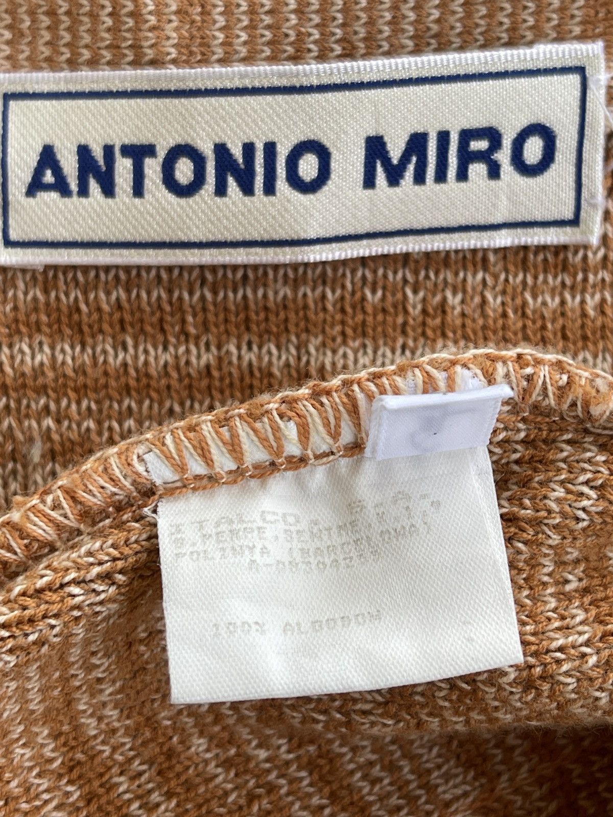 ANTONIO MIRO Antonio Miro Sleeveless Knit Vest Size US S / EU 44-46 / 1 - 8 Thumbnail