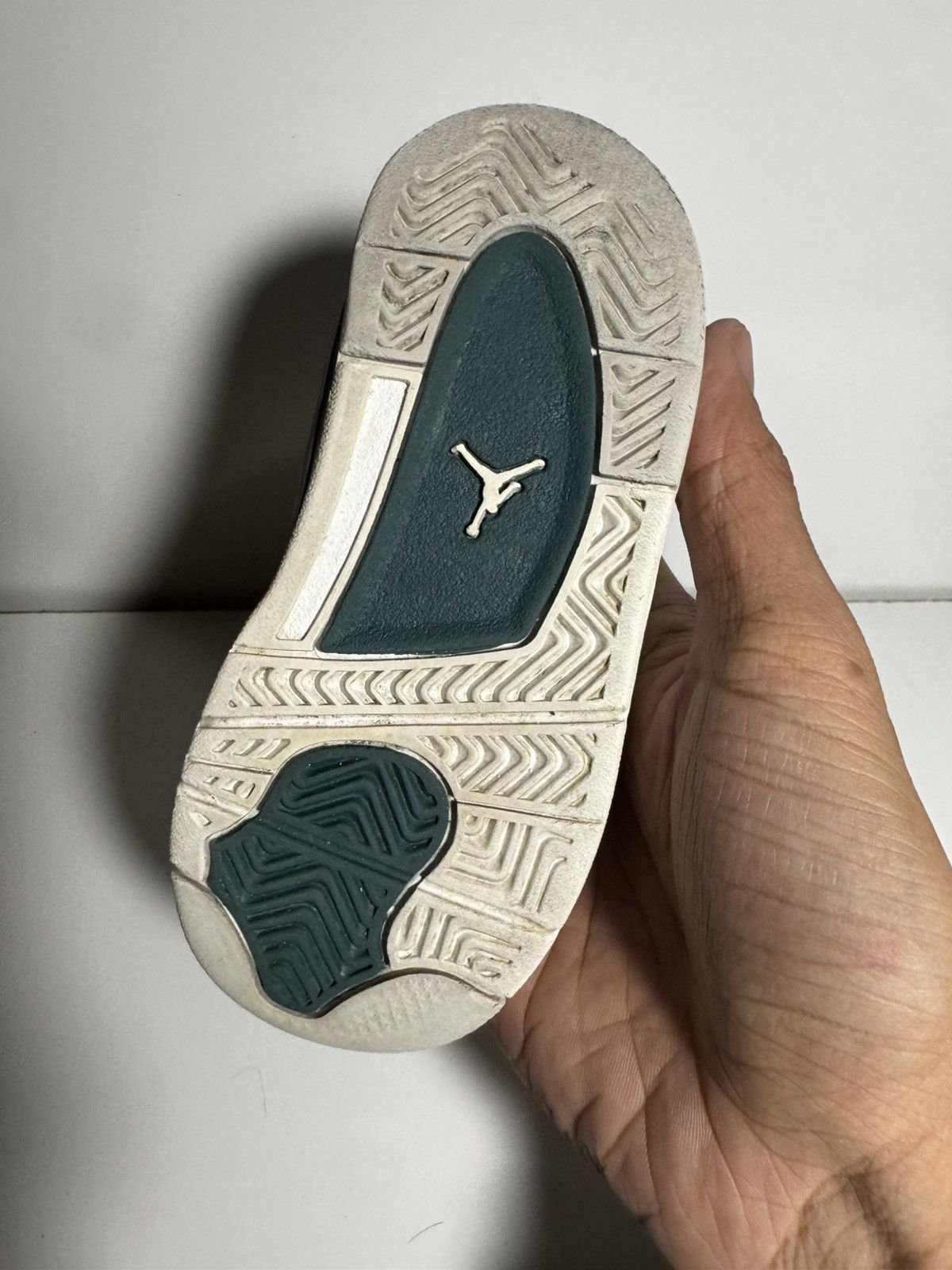 Jordan Brand Air Jordan 4 Retro PS “Oxidized Green” Size US 4 / IT 34 - 10 Thumbnail