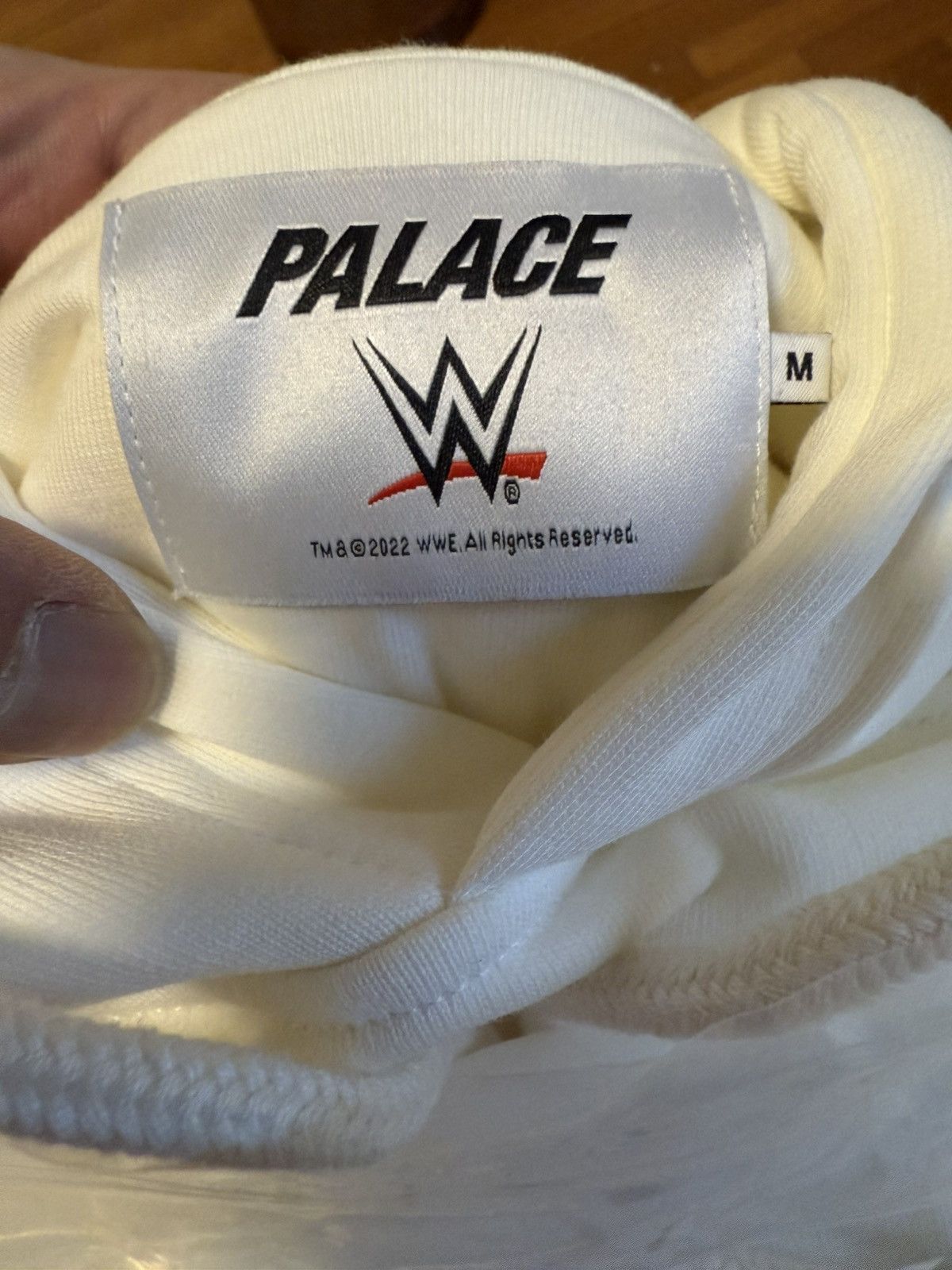 Palace Palace x WWE Love Hoodie White Size M Size US M / EU 48-50 / 2 - 12 Thumbnail