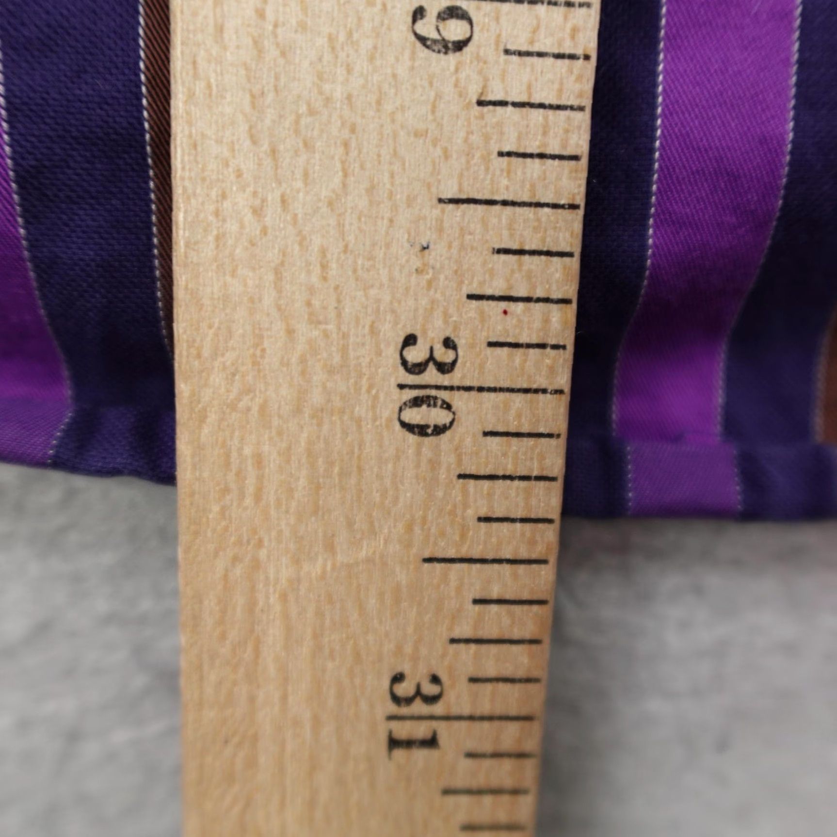 Paul & Shark VINTAGE Paul & Shark Yachting Shirt Mens Large 42 Purple Blue Stripes Regatta Beach Nautical Preston Rhode Island Mens Size US L / EU 52-54 / 3 - 6 Thumbnail