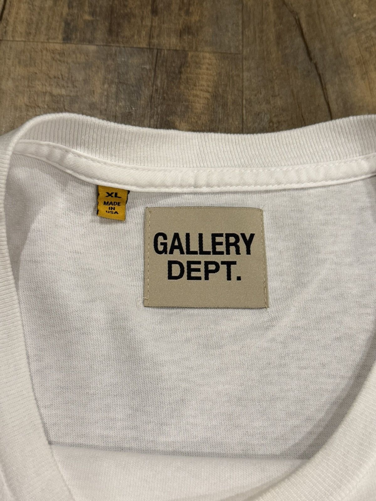 Gallery Dept. RARE Gallery Dept Souvenir Logo White Tee Hollywood Size US XL / EU 56 / 4 - 7 Thumbnail