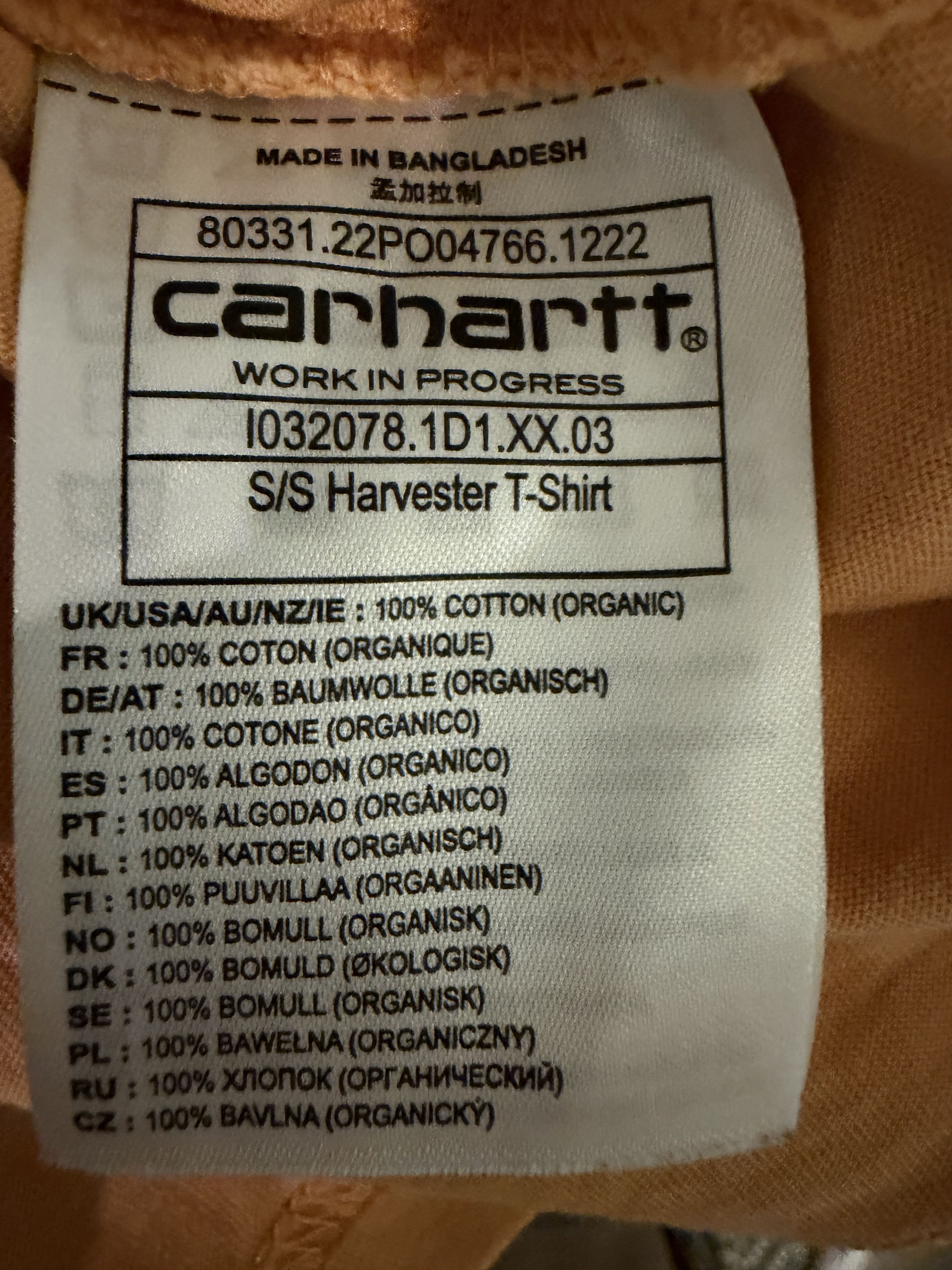 Carhartt Wip Carhartt WIP S/S Harvester T-Shirt | Graphic Tee | Cotton Size US M / EU 48-50 / 2 - 4 Thumbnail