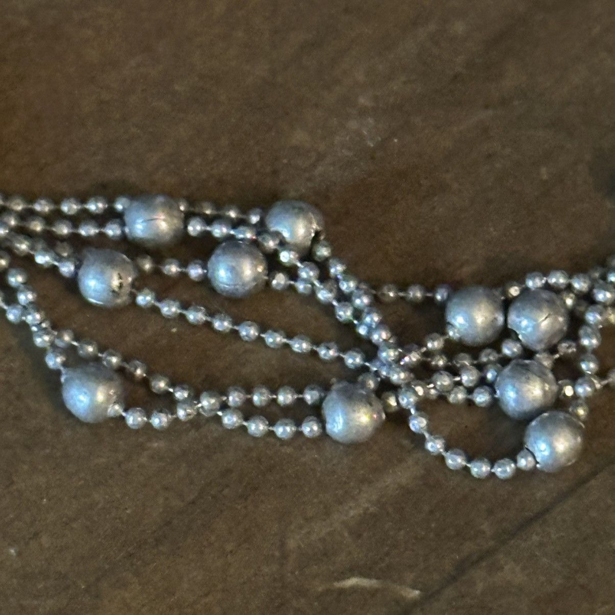 Other Silver tone multi strand ball chain toggle bracelet Size ONE SIZE - 4 Thumbnail