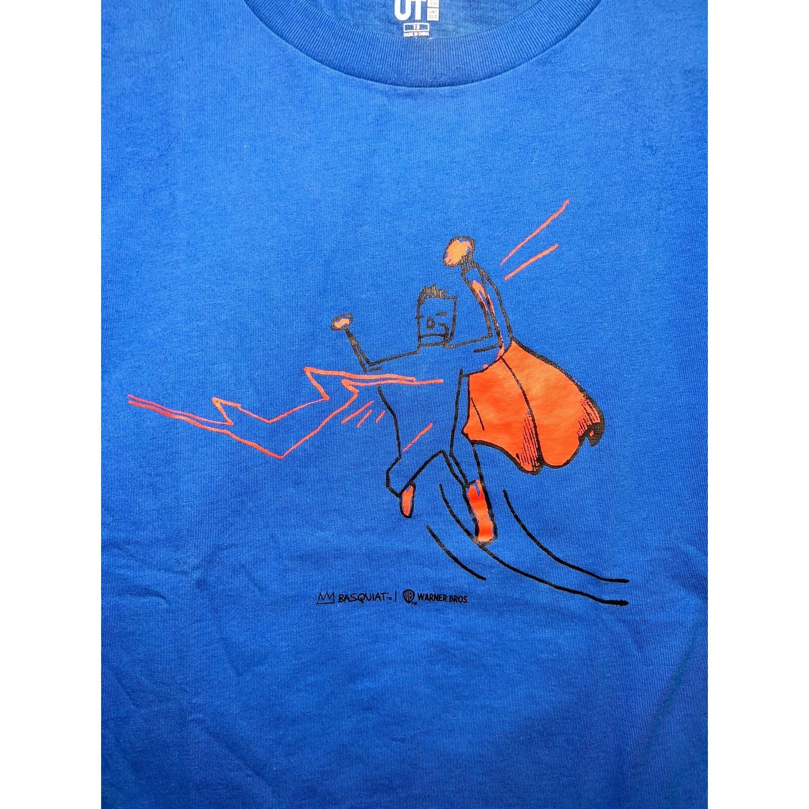 Uniqlo Youth Uniqlo Superman Shirt Jean Michael Basquiat Kids 13 Size XS / US 0-2 / IT 36-38 - 2 Thumbnail