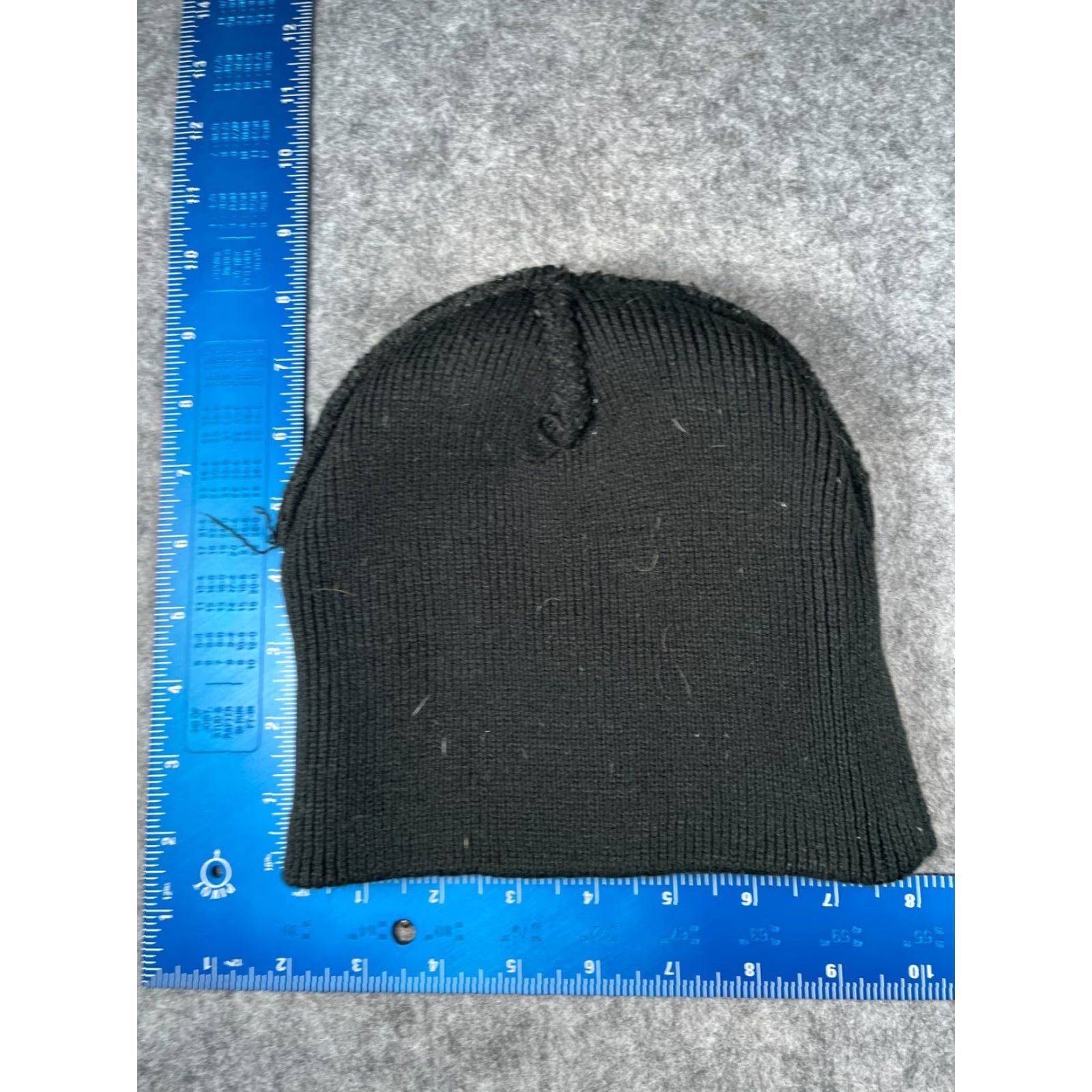 Zephyr Graf-X Beanie Toque Adult Black Knit 100%Acrylic Z Graf-X Hat Beanie Black Knit Lightweight Outdoor Ski Mens Size ONE SIZE - 5 Thumbnail