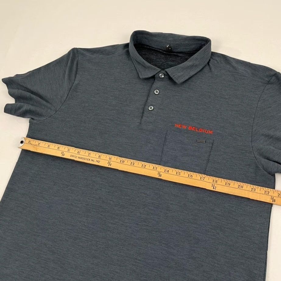 Vuori Vuori Shirt Mens XL Blue New Belgium Brewing Beer Golf Casual Active Size US XL / EU 56 / 4 - 5 Thumbnail