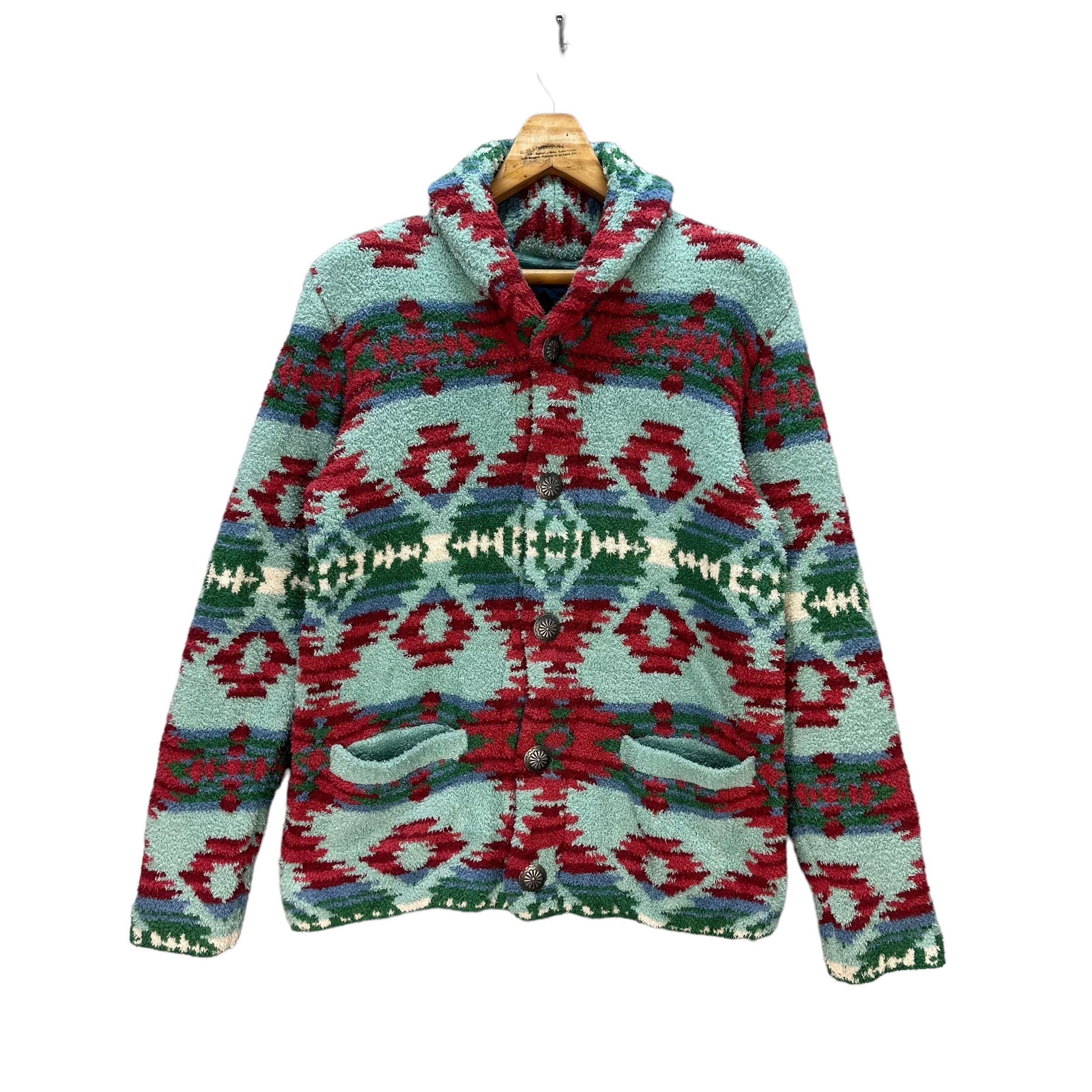 Japanese Brand ANTI BALLISTIC FULLPRINT FLEECE JACKET #8313-003 Size US L / EU 52-54 / 3 - 1 Thumbnail