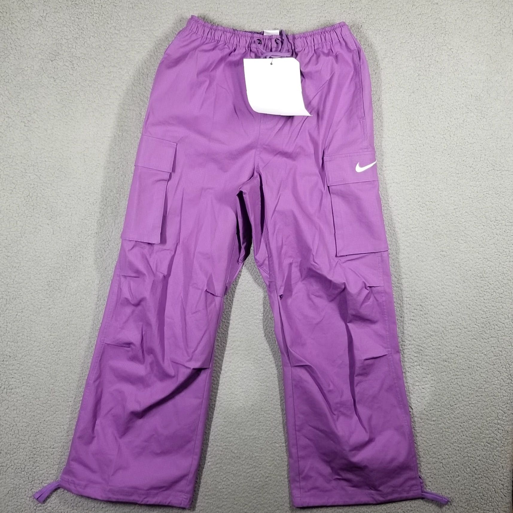 Nike Nike Cargo Pants 30X30 Purple Unisex Adults Regular Wide-Leg Cargo Style 90s Hip Hop Color Sample FV7520-521 Size US 30 / EU 46 - 5 Thumbnail