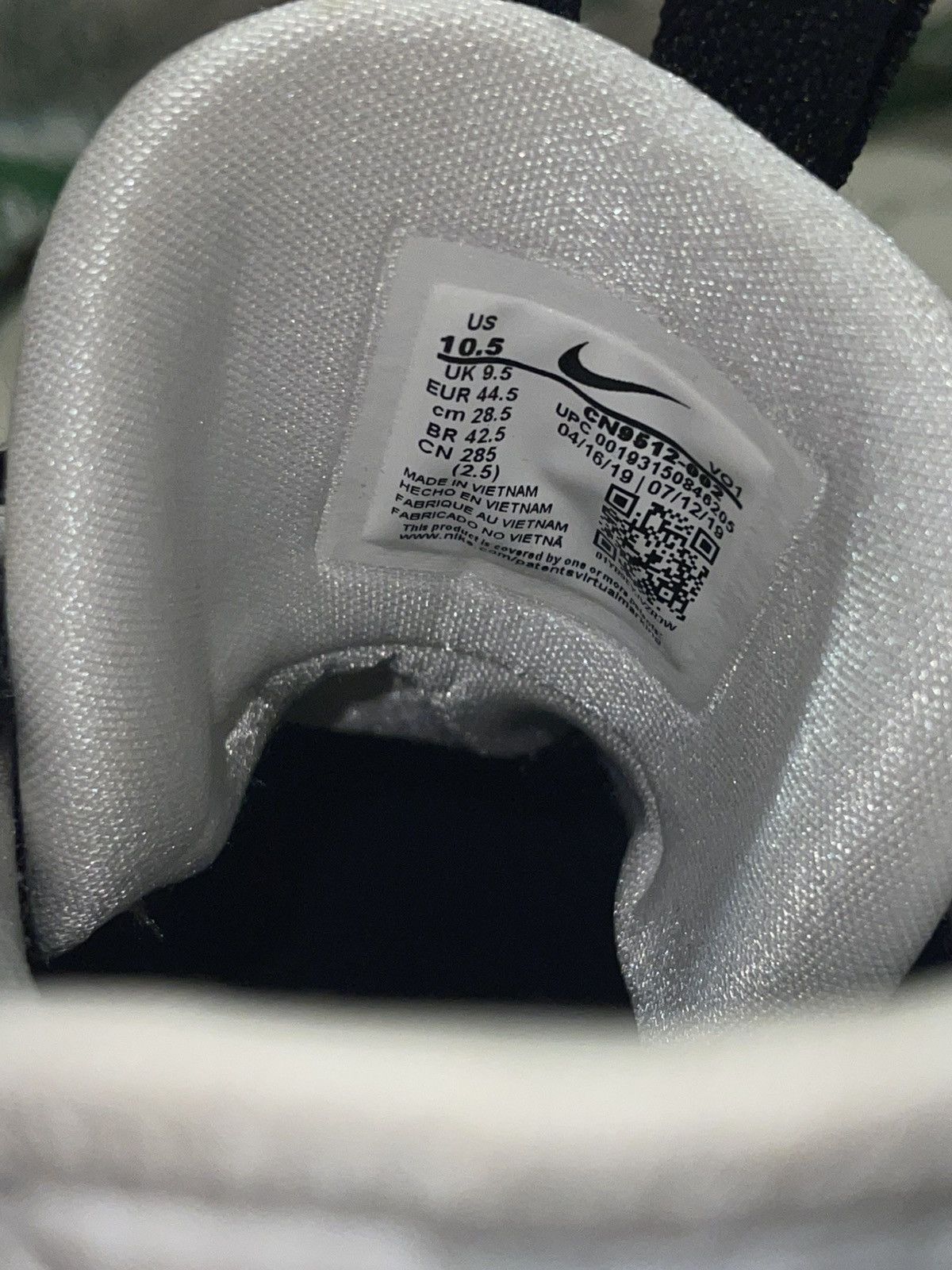 Nike Nike PG 3 ‘Black/White’ Size US 10.5 / EU 43-44 - 6 Thumbnail