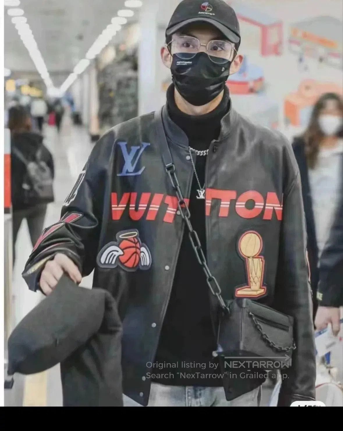 Louis Vuitton Louis Vuitton x NBA FW21 Leather Jacket. Size US M / EU 48-50 / 2 - 9 Thumbnail