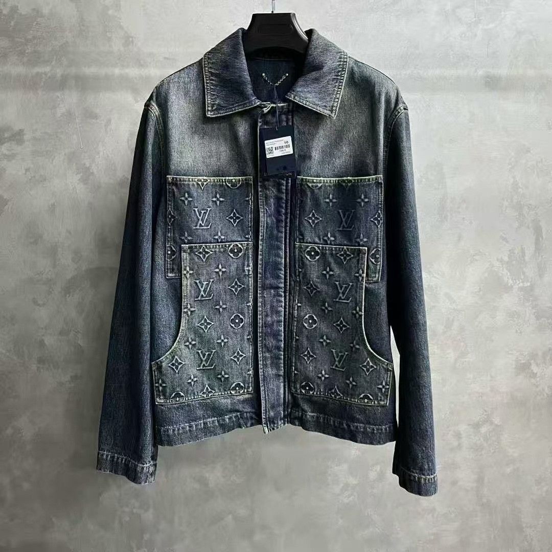 Louis Vuitton Louis Vuitton Retro Blue Light Jacket m Men Size US M / EU 48-50 / 2 - 1 Thumbnail