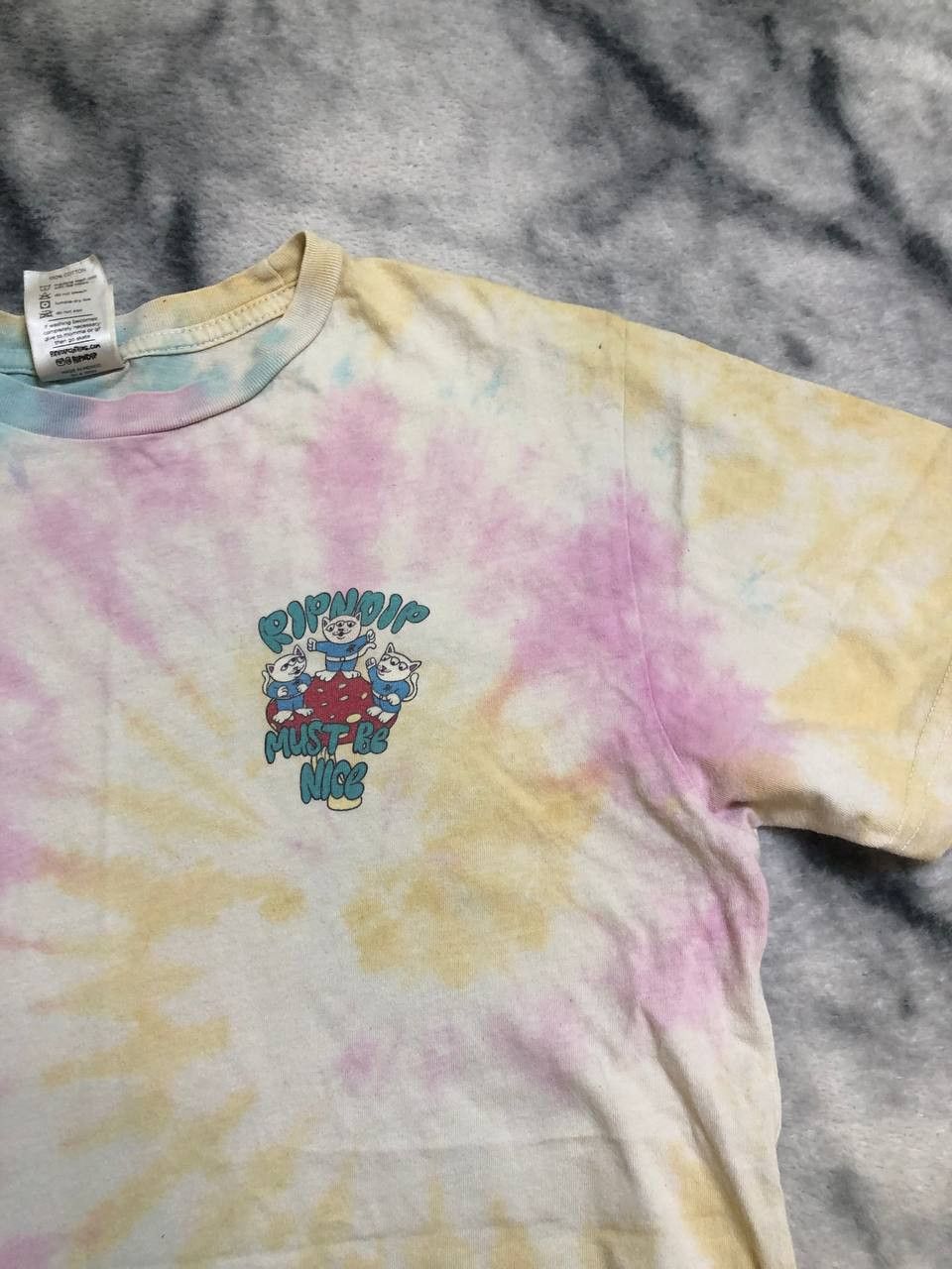 RIPNDIP RIP N DIP ALIEN NERM TEE GOLD RAINBOW Size US S / EU 44-46 / 1 - 2 Thumbnail