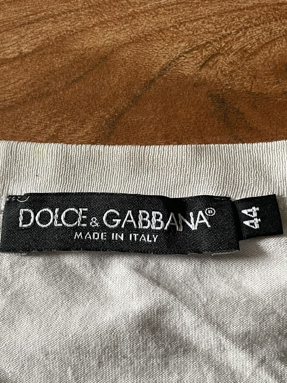 Dolce & Gabbana Dolce & Gabbana White Tshirt Size US S / EU 44-46 / 1 - 5 Thumbnail