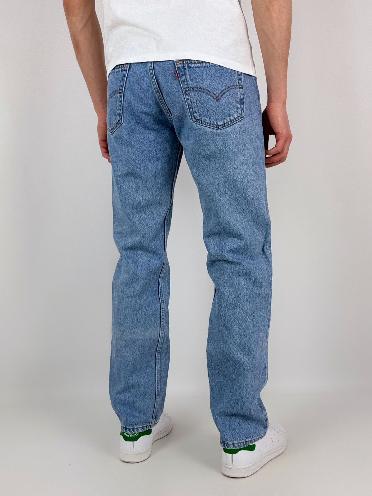 Levi's 1990’s Vintage Levi’s 501 Washed Denim Jeans Pants Size US 33 - 2 Thumbnail