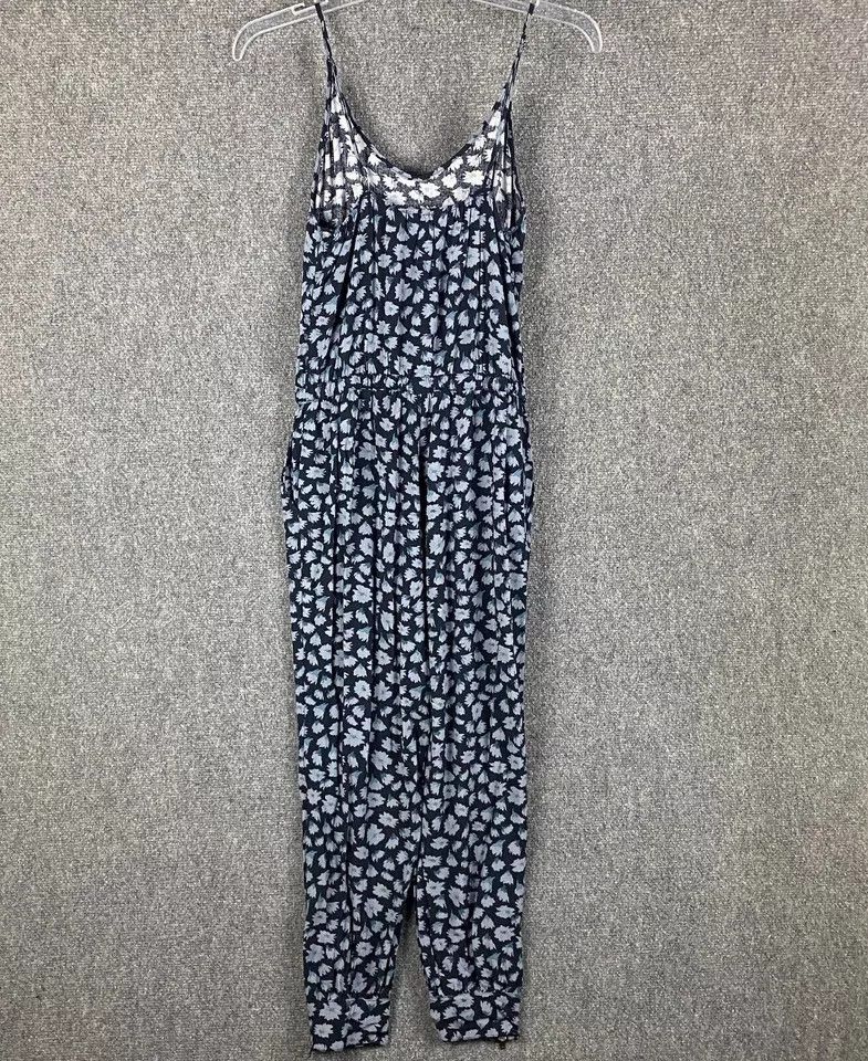 Banana Republic Banana Republic Jumpsuit Size 2 Petite Sleeveless Floral Size 26" / US 2 / IT 38 - 6 Thumbnail