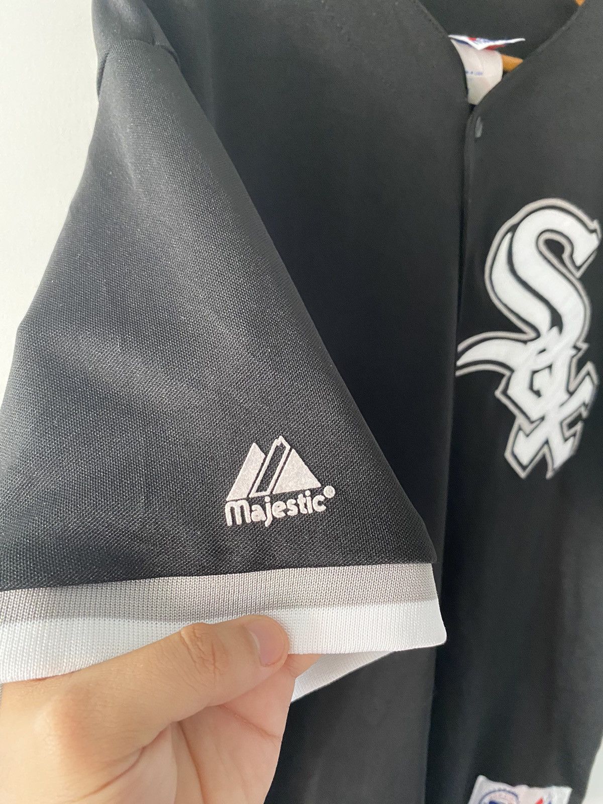 MLB Vintage Majestic Chicago White Sox Black MLB Jersey Size US XXL / EU 58 / 5 - 3 Thumbnail
