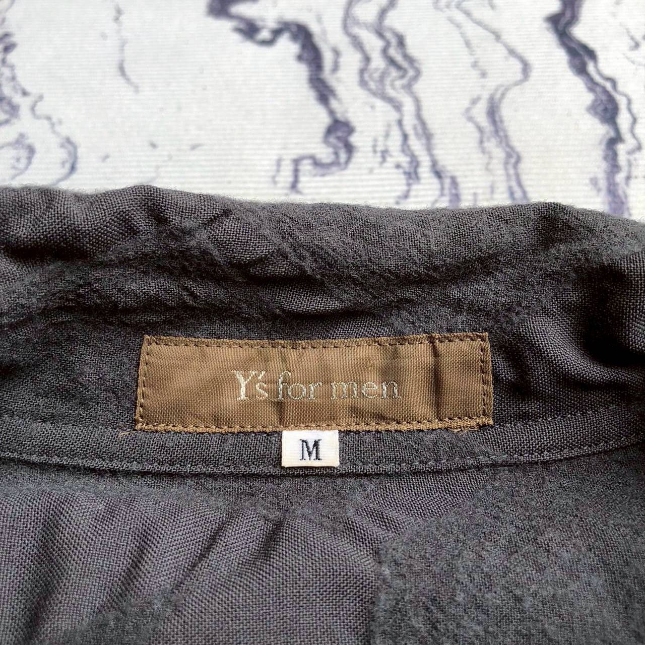 Y's for Men Vintage Y's for Men by Yohji Yamamoto Wool Shirt Jacket Size US M / EU 48-50 / 2 - 9 Thumbnail