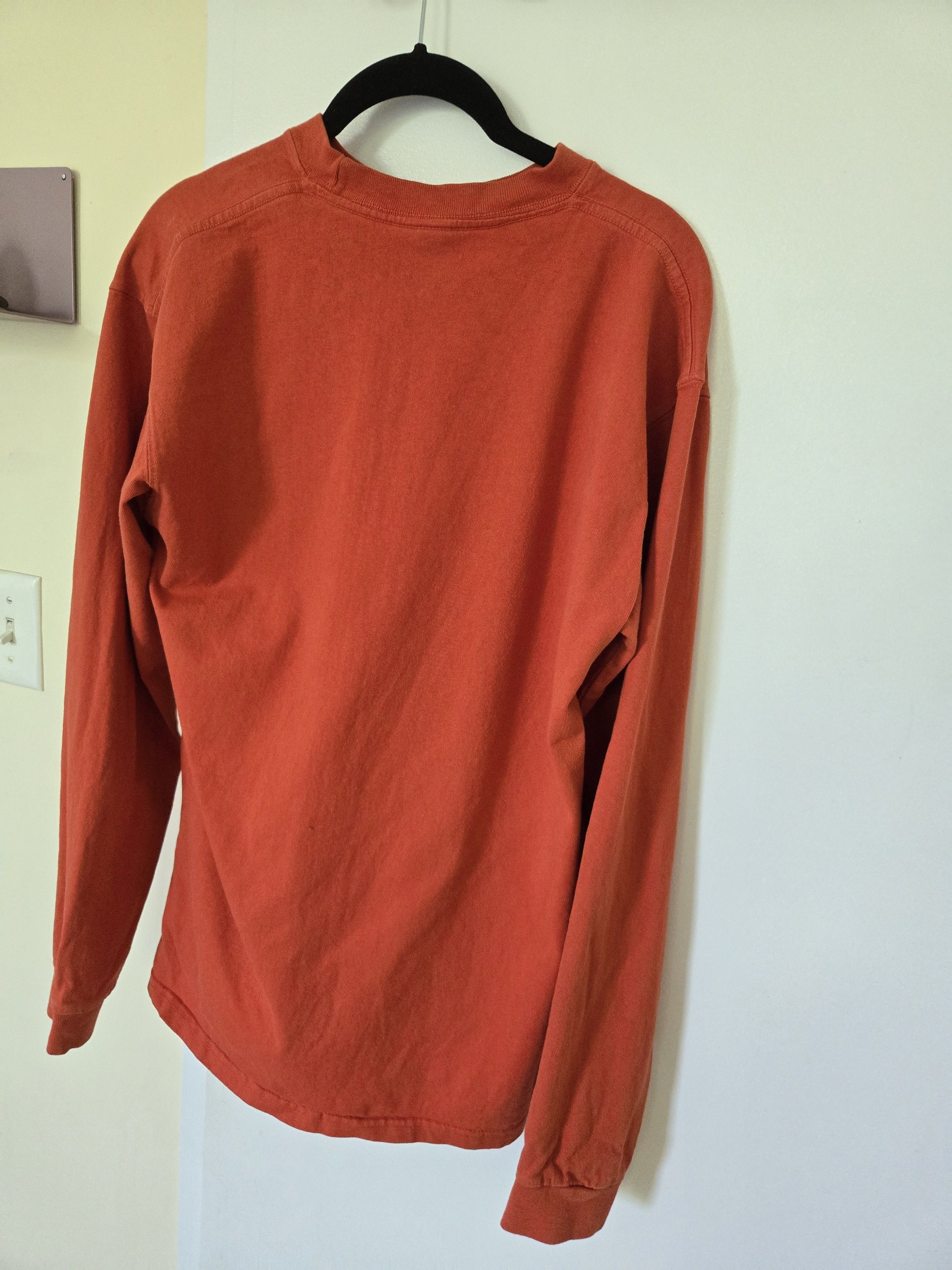 Only NY ONLY NY burnt orange long sleeve t-shirt Size US S / EU 44-46 / 1 - 3 Thumbnail