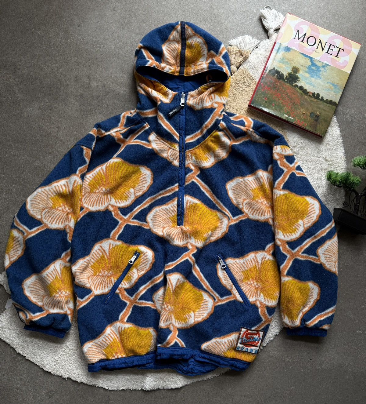 Vintage L Vtg Samas Reversible Jacket Flower Seen on San Holo Riri Size US L / EU 52-54 / 3 - 2 Thumbnail