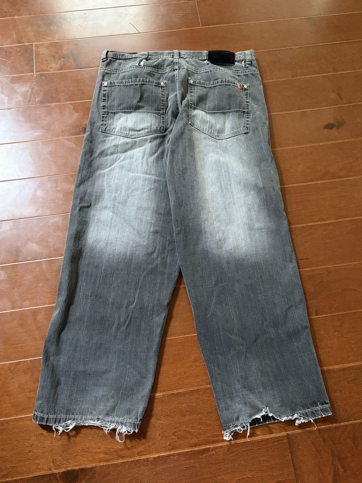 Southpole Vintage Size 40 Black Southpole Red Tab Baggy Jeans Size US 40 / EU 56 - 2 Thumbnail