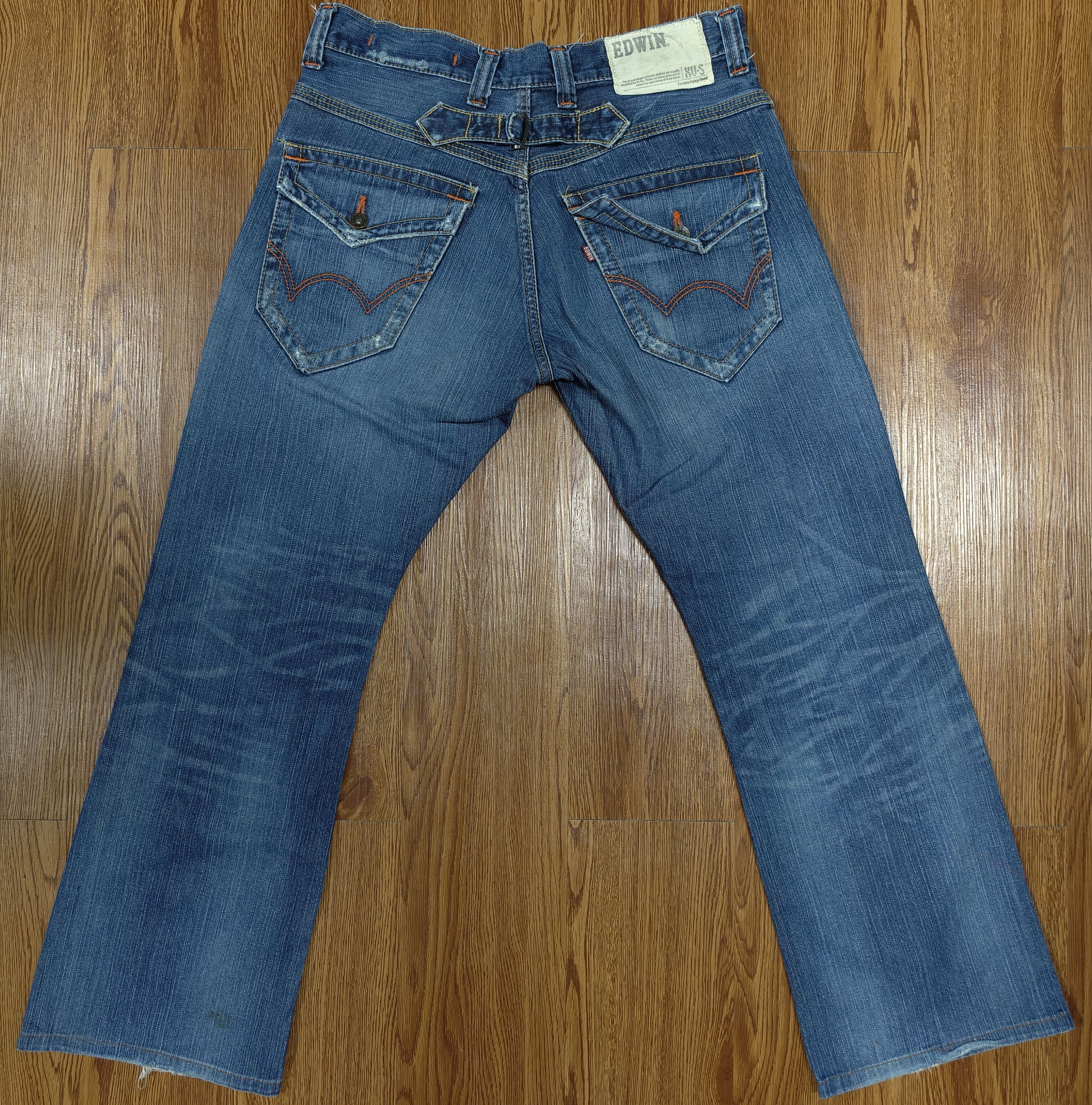 Edwin Vtg🔥EDWIN XV-S🔥Exclusive Model Jeans RaRe‼️ Size US 34 / EU 50 - 2 Thumbnail