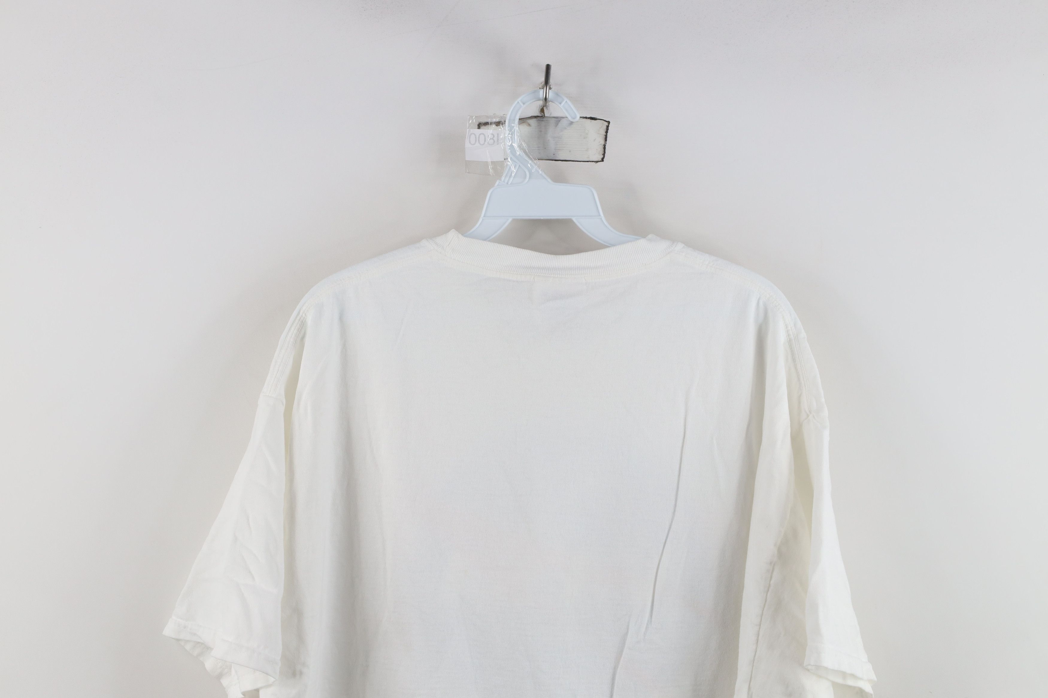 Vintage Vintage 90s Y2K NASA Space Short Sleeve T-Shirt White Cotton Size US XL / EU 56 / 4 - 8 Thumbnail