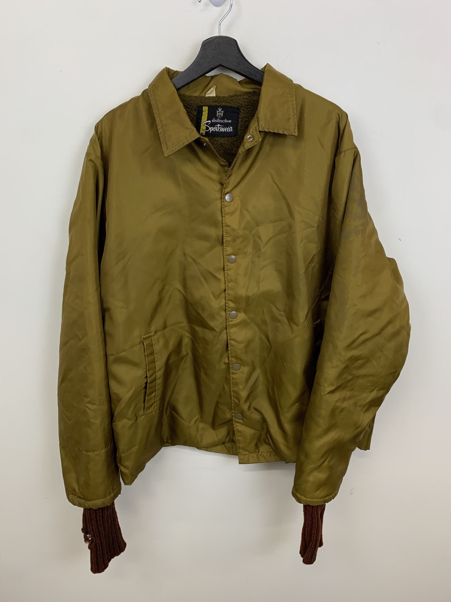 Vintage Vintage Jacket 1990s Distressed Jacket Sportswear Fleece Lined Windbreaker Size XL Size US XL / EU 56 / 4 - 1 Thumbnail