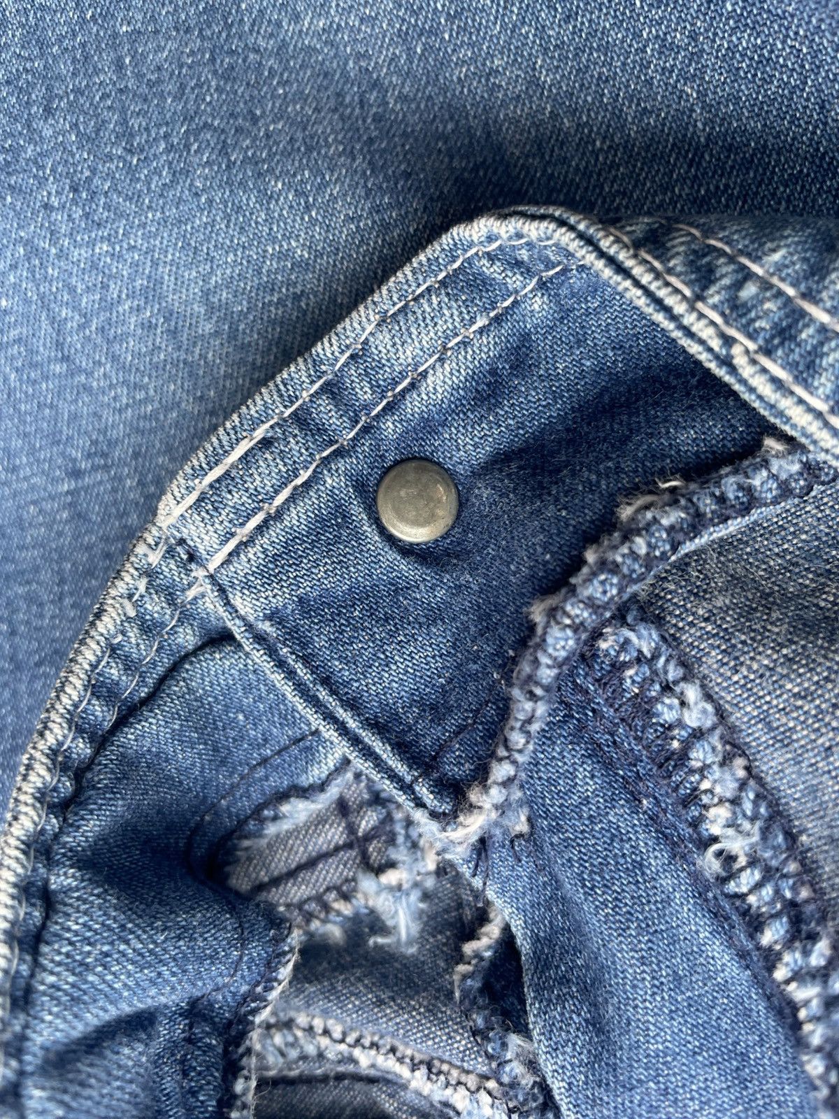 Vintage Vintage Rag City Blues Denim Size 26" / US 2 / IT 38 - 15 Thumbnail